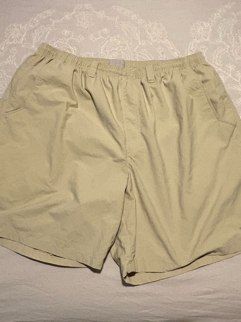 Columbia Men's Light Khaki Swim Trunks